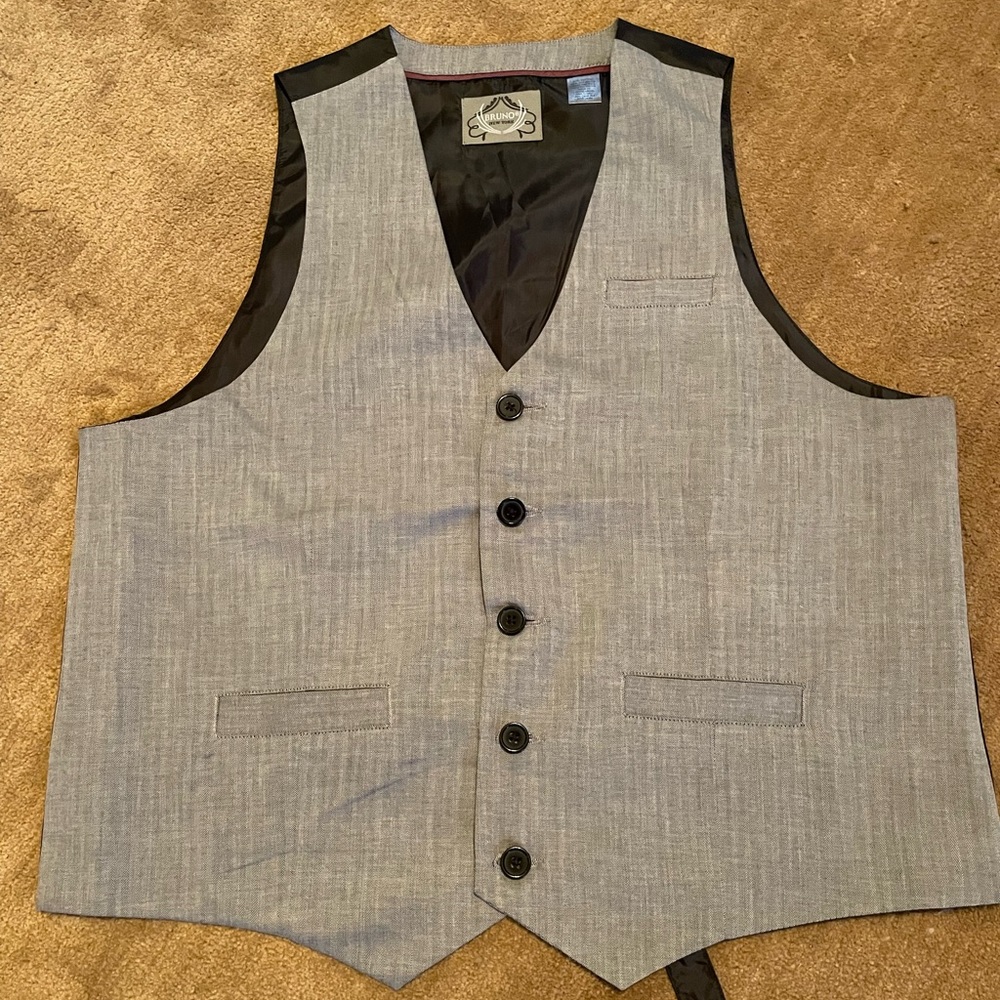 Bruno button up vest - Lg